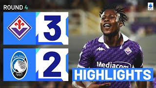 FiorentinaAtalanta 32  A fivegoal thriller in Florence Goals amp Highlights  Serie A 202324 [upl. by Olgnaed]