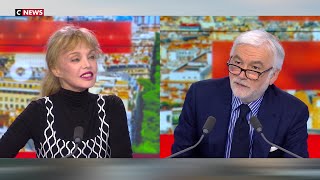 CNEWS LHeure des Pros du 4 Juillet 2024  Arielle Dombasle chante pour les JO de Paris [upl. by Gillett]