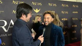 Tahj Mowry Carpet Interview at the Astra Awards 2024 [upl. by Raynard]