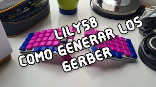 Lily58 Como generar Gerbers [upl. by Dustin]