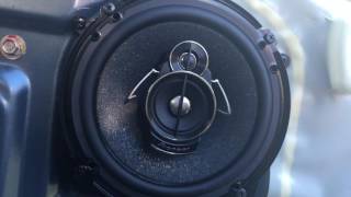 Pioneer TSA1676R 65 3 Way Speaker  Sound Test [upl. by Akoyn295]