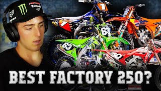 Is there a Clear Better FACTORY 250F [upl. by Treblah]