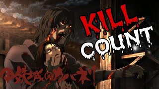 Kabaneri of the Iron Fortress 2016 ANIME KILL COUNT [upl. by Lyndel280]