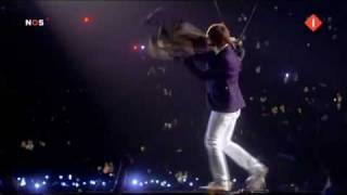 Dima Bilan jacket stuck at opening 2009 Eurovision Song Contest [upl. by Rebmak]