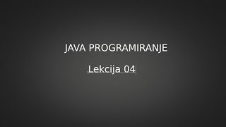 Tutorial 22 Java Konverzija tipova podataka [upl. by Durstin]