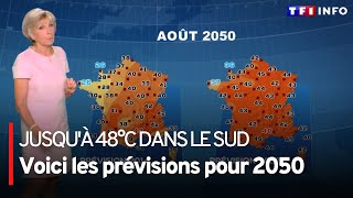 La météo du mois daoût 2050 par Evelyne Dhéliat [upl. by Anyalram431]