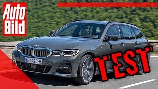 BMW 3er Touring 2019 Test  Kombi  Details [upl. by Gustavus]