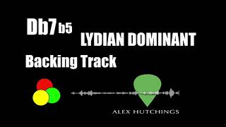 Db711 LYDIAN b7 BACKING TRACK [upl. by Ttereve]