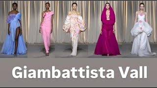 Giambattista Vall Haute Couture FallWinter 202425 [upl. by Etnaud]