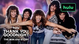 Thank You Goodnight The Bon Jovi Story  Official Trailer  Hulu [upl. by Hamel]