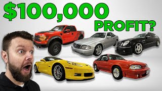 I bought 5 cars  Did I MAKE MONEY on them [upl. by Adelice228]