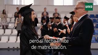 🎓 ¡Matrícula abierta en los 30 grados de la UNED tu universidad pública 🙌 [upl. by Omer851]