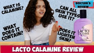 Lacto calamine review  what is calamine  can all skin types use it  doctors explain [upl. by Yerxa361]