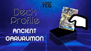 DIGIMON TCG I ANCIENT GARURUMON DECK PROFILE FT RYAN BT04 [upl. by Marmaduke80]