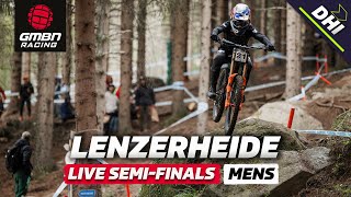 Lenzerheide Elite Mens Downhill SemiFinal  LIVE DHI Racing [upl. by Ettenoitna]