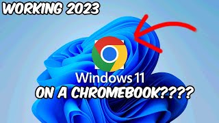 HOW TO GET WINDOWS ON CHROMEBOOK 2024 [upl. by Bridget]