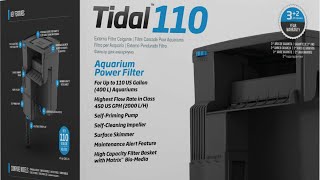 Seachem tidal HOB filter review [upl. by Hsizan]