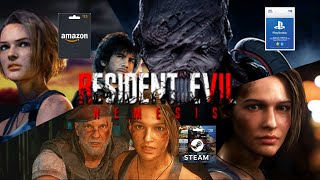 Resident Evil 3 Remake  Giveaway psn steam amazon [upl. by Ellenaj]