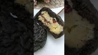 CHOCOLATE CHEESE CRANBERRY MOONCAKES fecariskitchen [upl. by Torbert918]