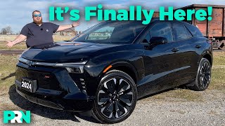 First Drive 2024 Chevrolet Blazer EV RS AWD Full Tour amp Review [upl. by Nivan942]