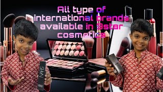 All type of international Makeup products available in nine star cosmetics Hyderabad ￼ [upl. by Aitital]