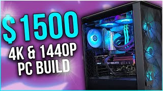 BEST 1500 AllAround PC Build in 2023  Gaming  Productivity amp More  🔥 [upl. by Gundry]