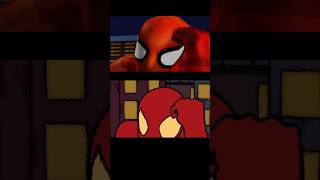 My animation and the original cutscene from spiderman ps1 animation chicolantern spiderman venom [upl. by Pillow471]