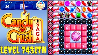 Level 7431th Candy Crush Saga Live Streaming On YouTube By Sankat Mochan Vlogs [upl. by Ayardna]