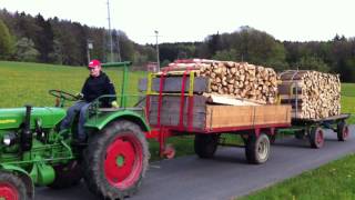 Holz fahrenmit Fendt Dieselross F 24L [upl. by China888]