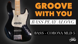 GROOVE WITH YOU  Cameo  Bass Cover Notation amp TAB available [upl. by Htiekal308]