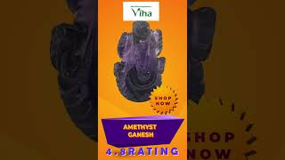 Authentic amp Divine Amethyst Ganesh Idol  Viha Online Shopping Anitha Kuppusamy Viha [upl. by Noemad88]