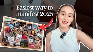 Stepbystep guide How to create a Vision Board 2025  My method works for 6 YEARS 😍 [upl. by Leiria926]