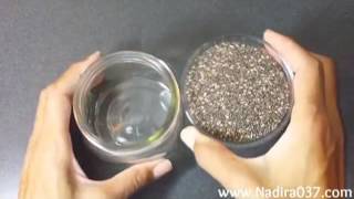 chia seed recipe how to make a chia gel [upl. by Foy]