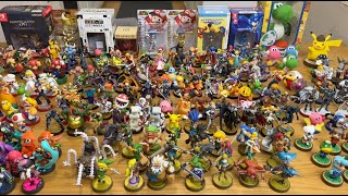 COMPLETE amiibo collection from the past 10 years [upl. by Hillary]