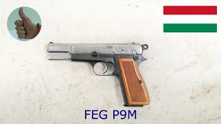 FÉG P9M PJK9HP 9 mm Parabellum 9x19 mm9 mm Luger [upl. by Annaliese579]