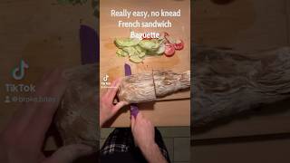 Easy baguette recipe baking food easyrecipe bakingrecipes baguette homemade bread [upl. by Ormiston]