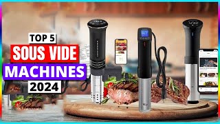 Best Sous Vide Machines  Top 5 Review 2024 [upl. by Nnaecarg]