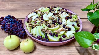 Unrevealed Secrets of Waldorf Salad‼️Original Waldorf Astoria Recipe Exposed😱 [upl. by Ettenaj]