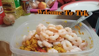 Prawn n Mackerel Fish Sweet Potatoes Puff [upl. by Annayoj]