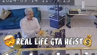 500k Jewelry Store Heist In Broad Daylight [upl. by Neenad194]