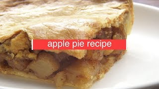 Apple Pie Recipe Easy [upl. by Esyahc]