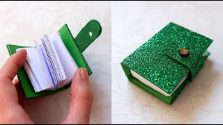 DIY Mini Diary from Matchbox  DIY Mini Notebook  Best out of Waste [upl. by Ahsatel]