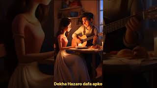 Dekha Hazaro dafa apko phir bekarari ye Kaisi hai । Arijit Singh song । shorts [upl. by Herold]