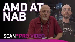 AMD at NAB featuring the NEW Radeon Pro w7000 [upl. by Naanac985]