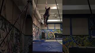 Aerial Trapeze  Practice flying with partner [upl. by Vivyan]