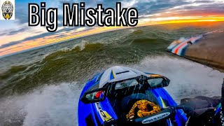 Big Mistake Atlantic Ocean Yamaha GP1800R SVHO [upl. by Kathlene]