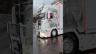 Scania super truck automobile scaniav scania trucker truckdriver supertruck tuning shorts [upl. by Aicirtap]