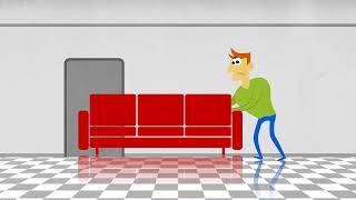 Dr Sofa Animated Story The Ultimate Solution for Fitting Furniture in Tight Spaces [upl. by Gilcrest]