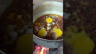 Half Fry Egg Omelet by Old Woman for Winter Breakfast in the Village  Village Breakfast Routine [upl. by Stalker98]