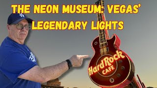 Vegass Secret Neon Museum Where Signs Go To Shine  Las Vegas [upl. by Zarla]